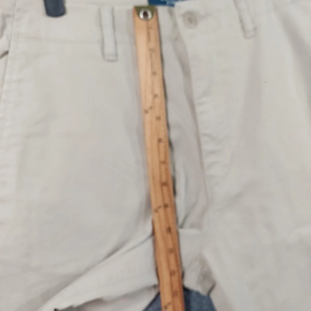 American Eagle Pants Mens Fits 33x32 Beige Loose‎ Lived-In Khakis Flex Stretch